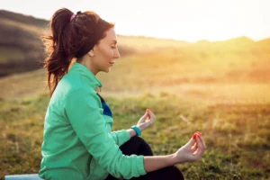 Woman Meditating